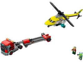 Набор LEGO 60343 Rescue Helicopter Transport