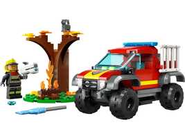 Набор LEGO 60393 4x4 Fire Truck Rescue