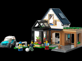 Набор LEGO 60398 Family House and Electric Car