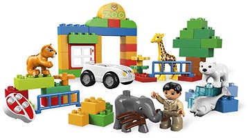 Набор LEGO 6136 Мой первый зоопарк