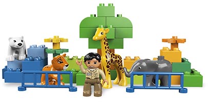 Набор LEGO Мой первый зоопарк