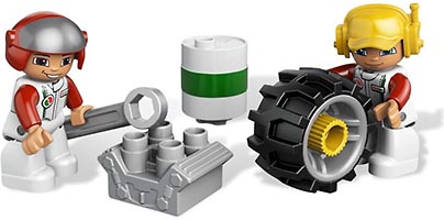 Набор LEGO Быстрый пит-стоп