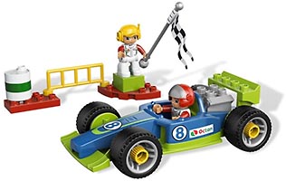 Набор LEGO Быстрый пит-стоп