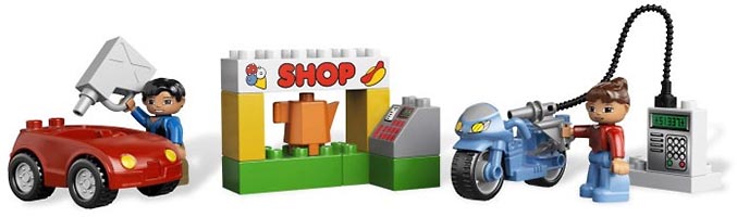 Набор LEGO Заправочная станция