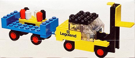 Набор LEGO 652 Грузовик 'Мерседес' с прицепом
