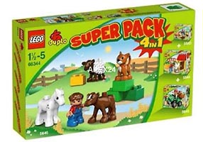 Набор LEGO 66344 Дупло Суперпак 4 в 1 (5643, 5644, 5645, 5646)