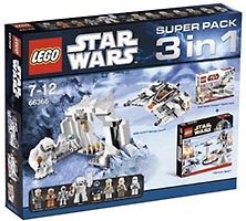 Набор LEGO 66366 Подарочный Суперпэк 3 в 1: Звёздные войны
