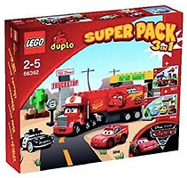 Набор LEGO 66392 Подарочный Суперпэк 3 в 1 - Дупло Тачки