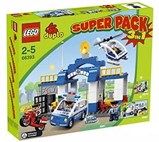 Набор LEGO Подарочный Суперпэк 3 в 1 - Дупло Полиция