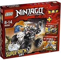 Набор LEGO 66394 Подарочный Суперпэк 3 в 1 - Ниндзяго версия 2
