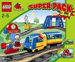 Набор LEGO 66429 Дупло Суперпак 3 в 1 (2734, 3774, 5608)