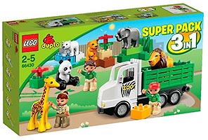 Набор LEGO Подарочный Суперпэк 3 в 1: Зоопарк