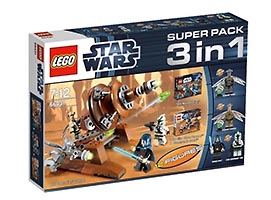 Набор LEGO 66431 Подарочный Суперпэк 3 в 1: Звёздные войны