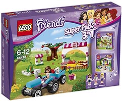 Набор LEGO 66478 Подружки Суперпак 3 в 1 (41026, 41027, 41029)
