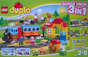 Набор LEGO 66494 Дупло Суперпак 3 в 1 (10506, 10507, 10522)