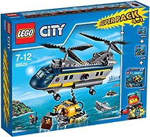 Набор LEGO 66522 Город Суперпак 4 в 1 (60090, 60091, 60092, 60093)