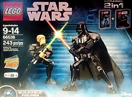 Набор LEGO 66536 Люк Скайуокер и Дарт Вейдер