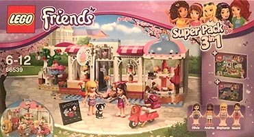 Набор LEGO 66539 Friends Super Pack 3 in 1 (41110, 41116, 41119)