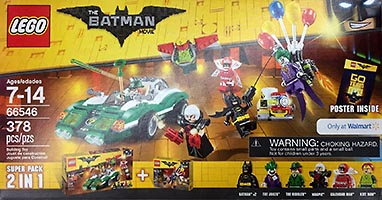 Набор LEGO 66546 The LEGO Batman Movie Super Pack 2-in-1
