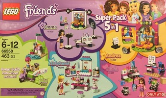Набор LEGO 66558 Friends Super Pack 66558 - Target Exclusive