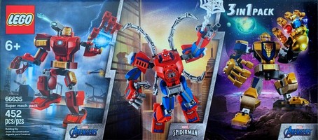 Набор LEGO 66635 Super Mech Pack