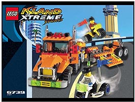 Набор LEGO 6739 Грузовик для перевозки мотоциклов