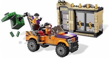 Набор LEGO Бэтмобиль и преследование Двуликого
