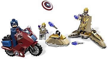 Набор LEGO 6865 Мотоцикл Капитана Америки