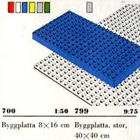 Набор LEGO 700 Строительная пластина 10 x 20