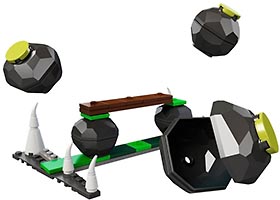Набор LEGO Боулинг с валунами