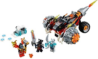 Набор LEGO 70222 Огненный вездеход Тормака