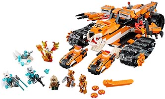 Набор LEGO 70224 Передвижной командный пункт Тигров