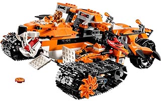 Набор LEGO Передвижной командный пункт Тигров