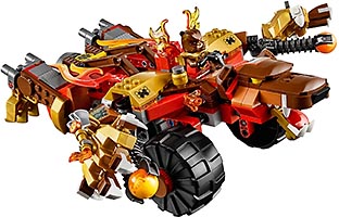 Набор LEGO Грохочущий медведь Бладвика