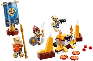 Набор LEGO 70229 Лагерь клана Львов