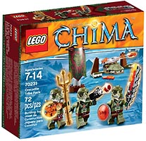 Набор LEGO Лагерь клана Крокодилов