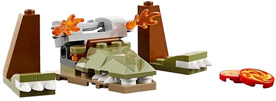 Набор LEGO Лагерь клана Крокодилов