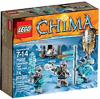 Набор LEGO Лагерь клана Саблезубых Тигров