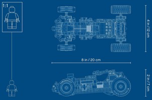 Набор LEGO Supernatural Race Car