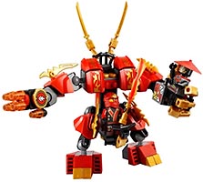 Набор LEGO Огненный робот Кая