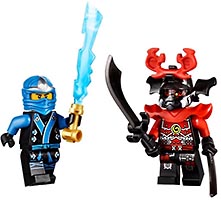 Набор LEGO Воин на мотоцикле