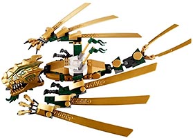Набор LEGO Золотой дракон