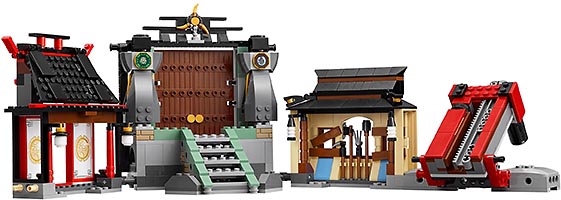Набор LEGO Аэроджитцу: Поле битвы