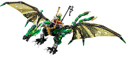Набор LEGO Зелёный Дракон