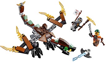 Набор LEGO Дракон Коула