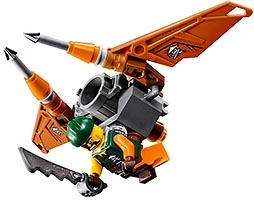 Набор LEGO Погоня на мотоциклах