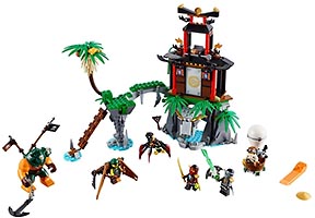 Набор LEGO 70604 Остров тигриных вдов