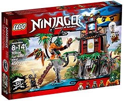 Набор LEGO Остров тигриных вдов