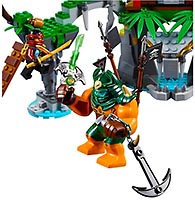 Набор LEGO Остров тигриных вдов