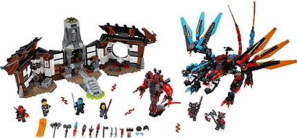 Набор LEGO 70627 Кузница Дракона